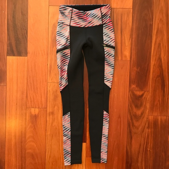 Athleta Fleece Lined Leggings With 